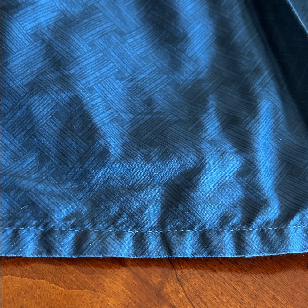 CHAPS Blue king bed skirt